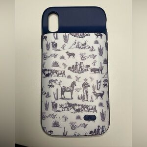 Casely Battery Case For iPhone XR (XDL-630M) - Wild West Adventure Desert Theme